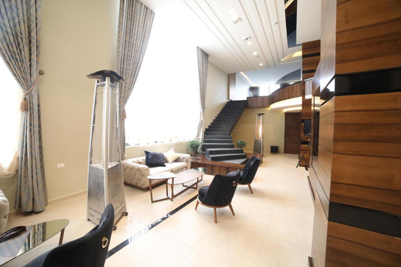فندق صحارى الخليج Sahara Gulf Hotel Apartments Amman Exteriör bild